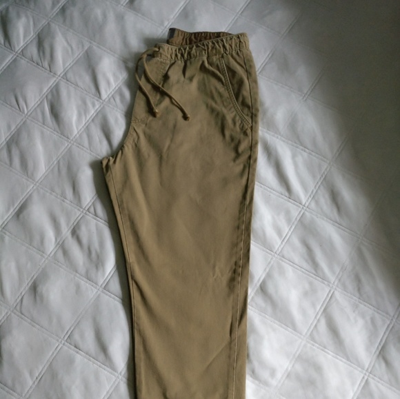 Old Navy Khaki Joggers - Picture 2 of 3